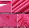 Hot Pink Plastic Table Cloth 4 Pack Disposable Cover for Girls Party, Baby Shower, Gender Reveal, Birthday Decorations 54" X 72" (Hot Pink 4 Pack)